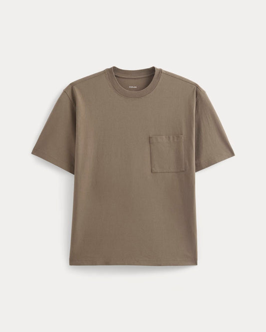 Oversized Classic Tee | Deep Taupe