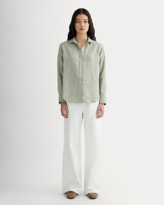 The Must-Have Shirt in Linen | Seagrass