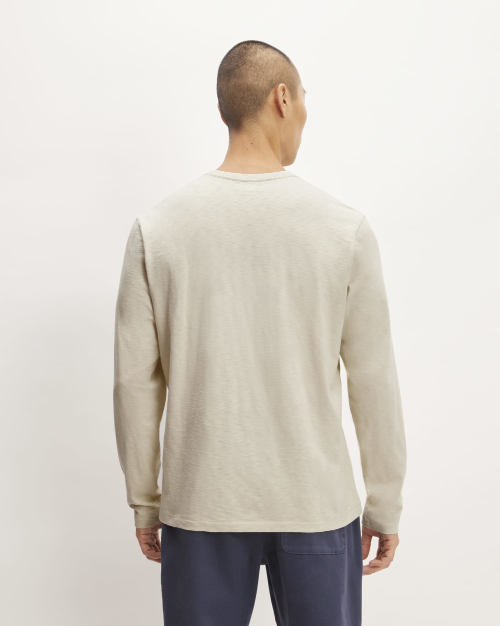 The Slub Long-Sleeve Henley | Pelican