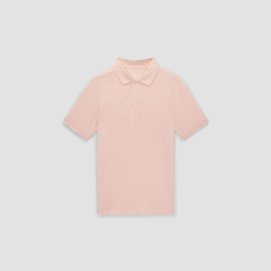 The Pique Polo | Petal Pink
