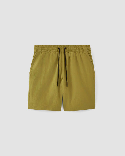The ReNew Nylon Short | Moss Green