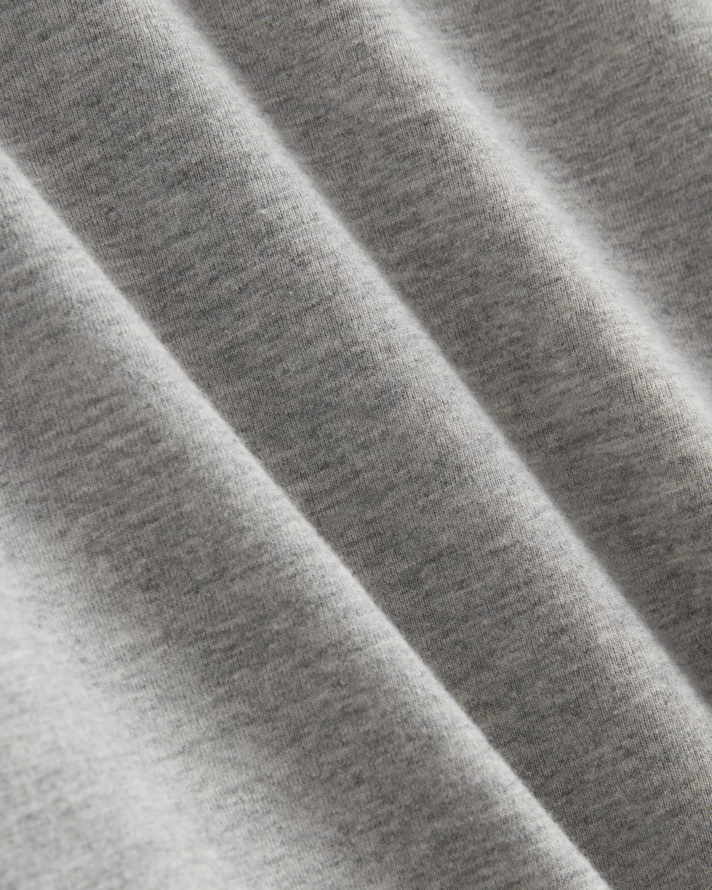 The Essential Organic Crew | Heathered Grey