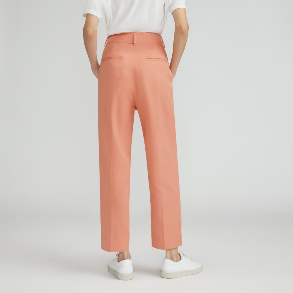 The Draper Tapered Pant in Buttersmooth | Tawny Pink