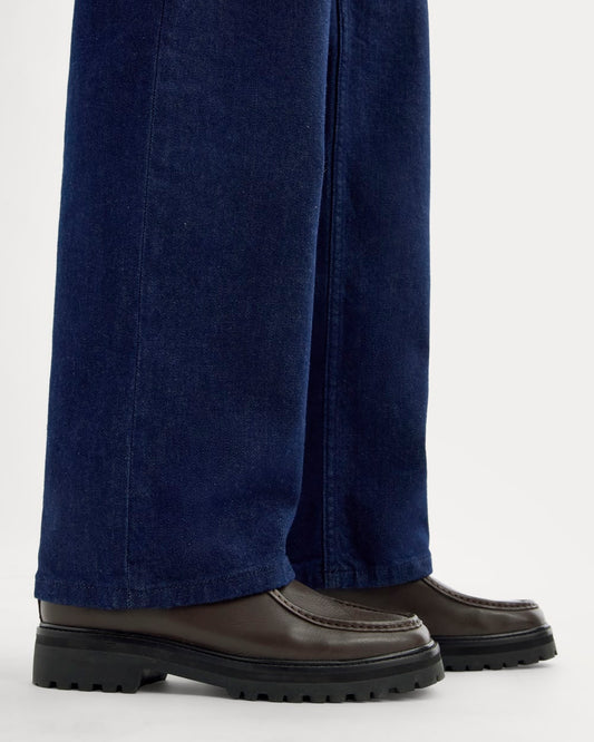 Leather Lug Chukka | Deep Brown