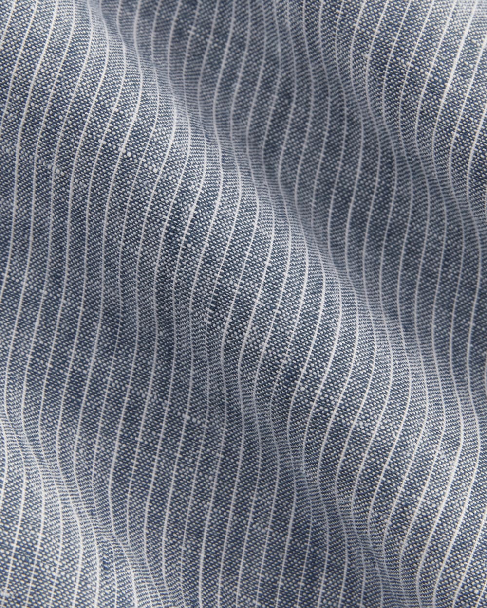 The Linen Way-High® Drape Pant | White / Blue