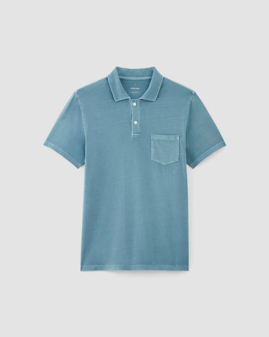 The Essential Organic Garment-Dyed Polo | Spring Lake