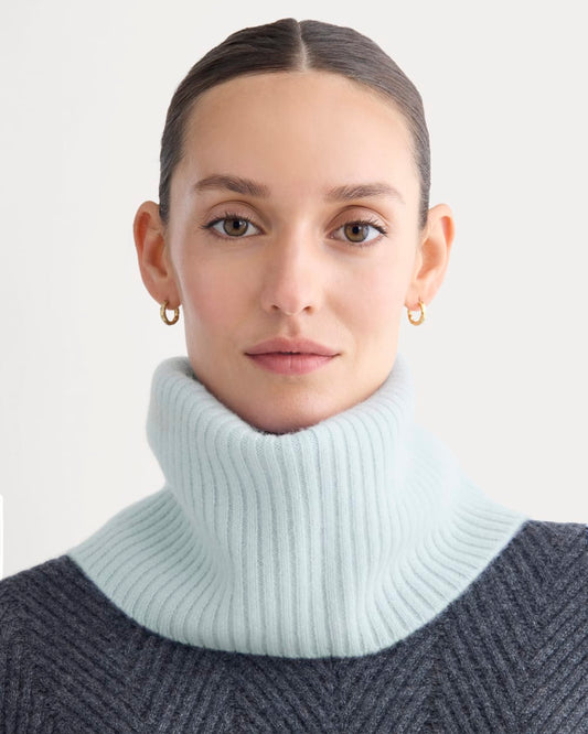 Cashmere Snood | Pale Blue