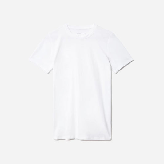 The Organic Cotton Crew Tee | White