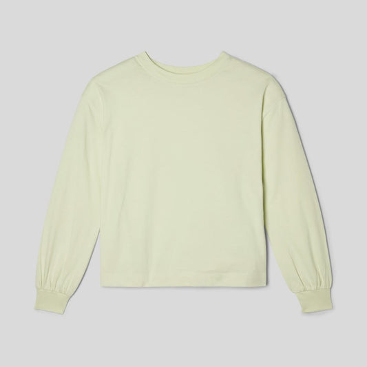 The Organic Cotton Long-Sleeve Tee | Seafoam Green