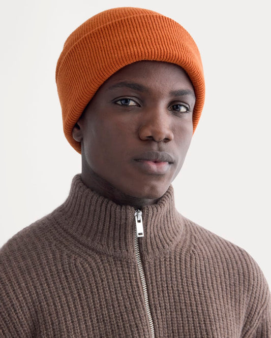 The Cabin Beanie | Rust