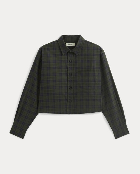 The Way-Short Shirt in Silky Cotton | Duffle Bag Plaid