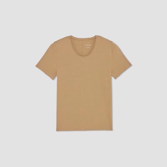 The Supima® Form Crew Neck Tee | Tiger's Eye