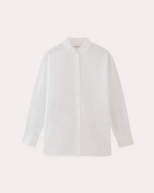 The Supima® Cotton Boyfriend Shirt | White