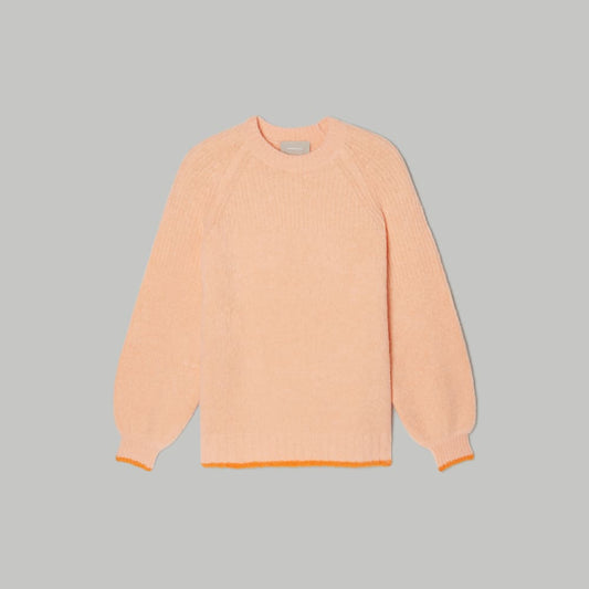 The SuperFuzz Alpaca Oversized Crew | Apricot