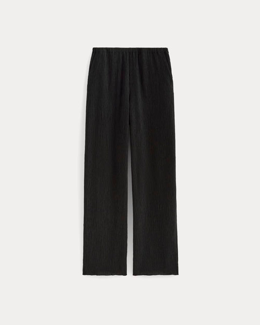 The Crinkle Pant | Black