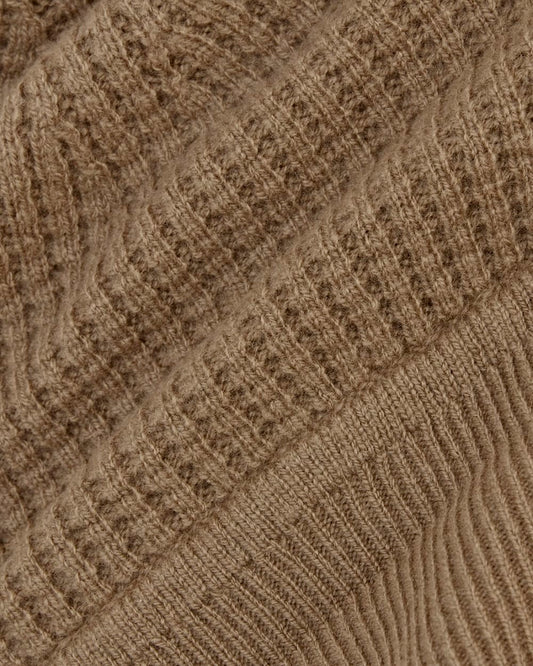 The Waffle Beanie | Camel