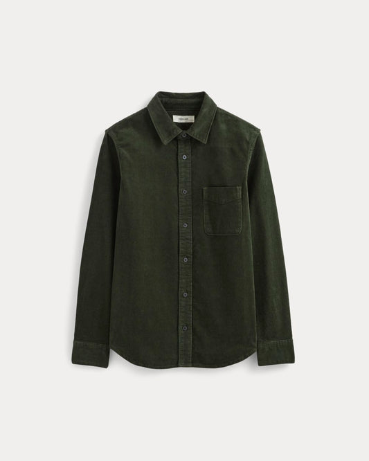 The Classic Shirt in Corduroy | Dark Forest