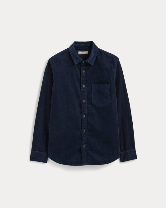 The Classic Shirt in Corduroy | Navy