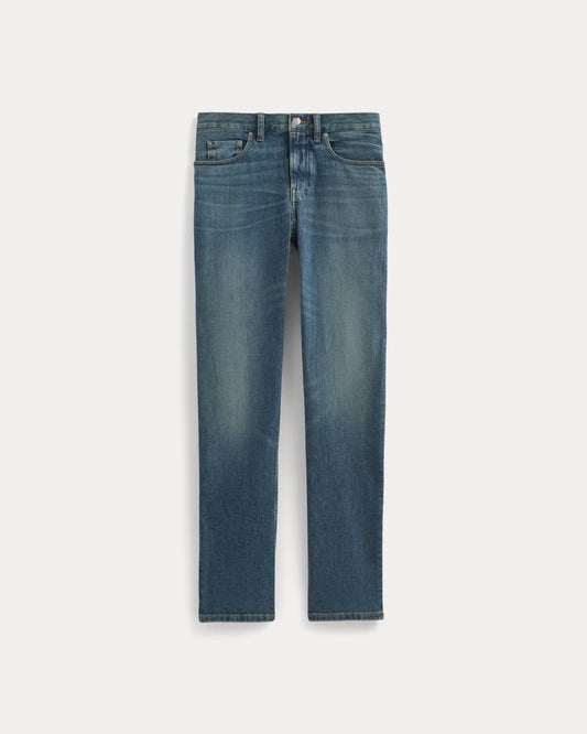 The Selvedge Straight Fit Jean | Drake Vintage Mid Wash