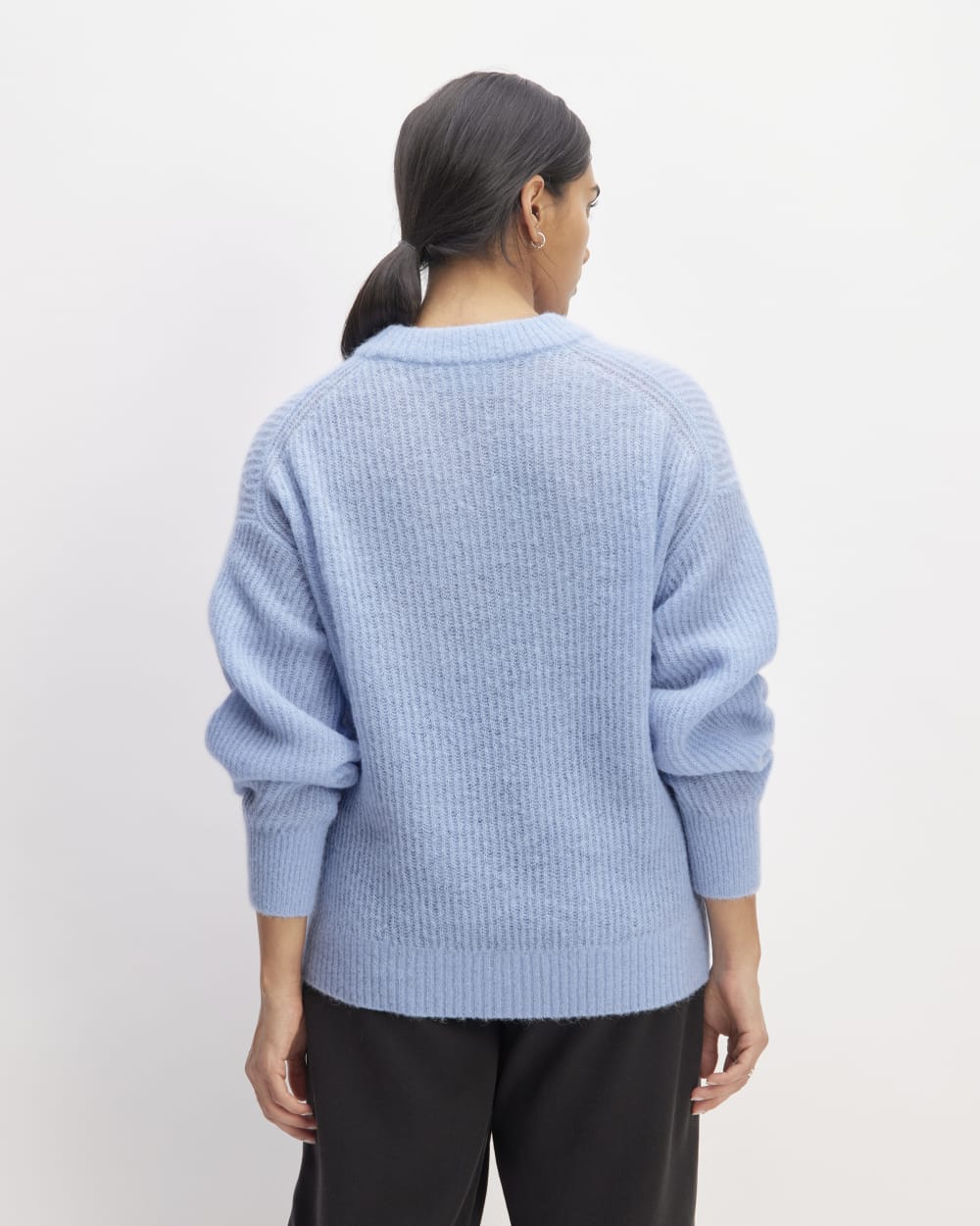 The Cocoon Crew in Alpaca | Chambray Blue