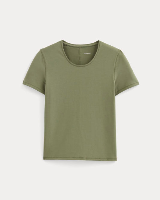 The Form Tee | Lichen Green