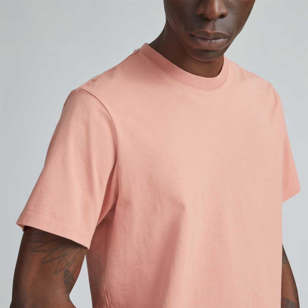 The Premium-Weight Relaxed Crew | Uniform | Light Rose