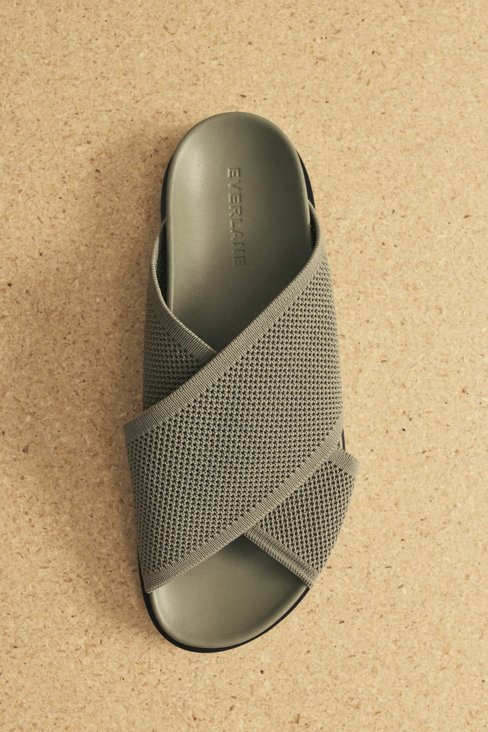 The ReKnit Form Crossover Sandal | Seagrass