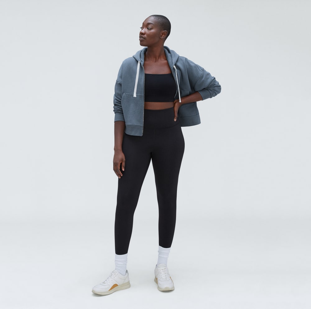 The Track Organic Cotton Hoodie | Faded Blue