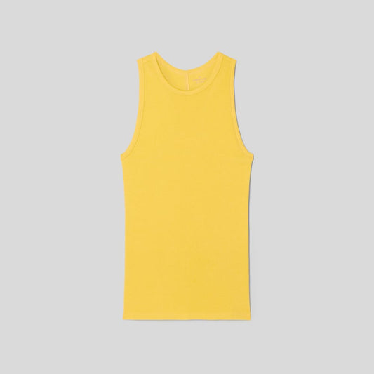 The Luxe Rib Racerback Tank | High Visibility Yellow