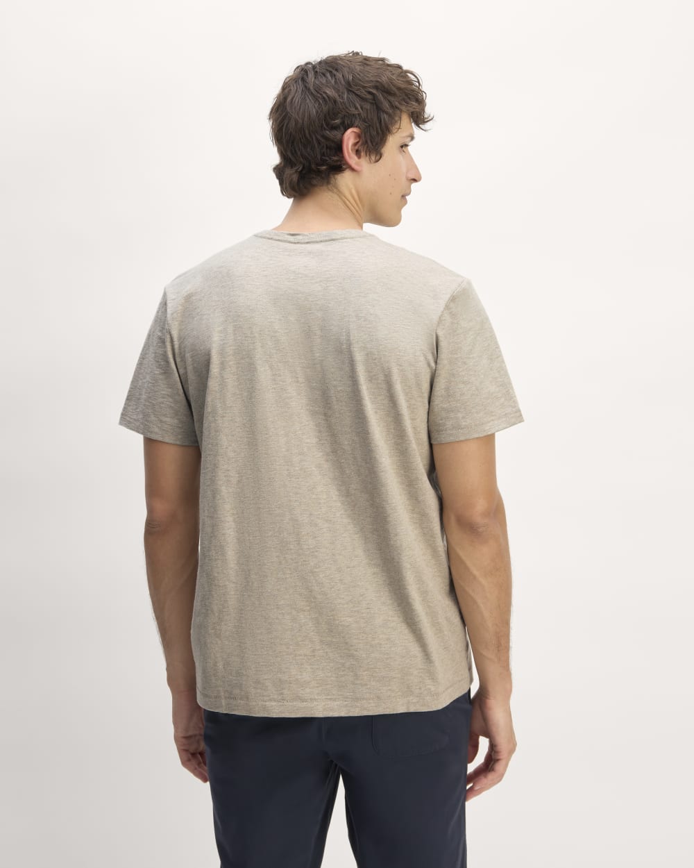 The Cotton Slub Henley | Heather Oatmeal