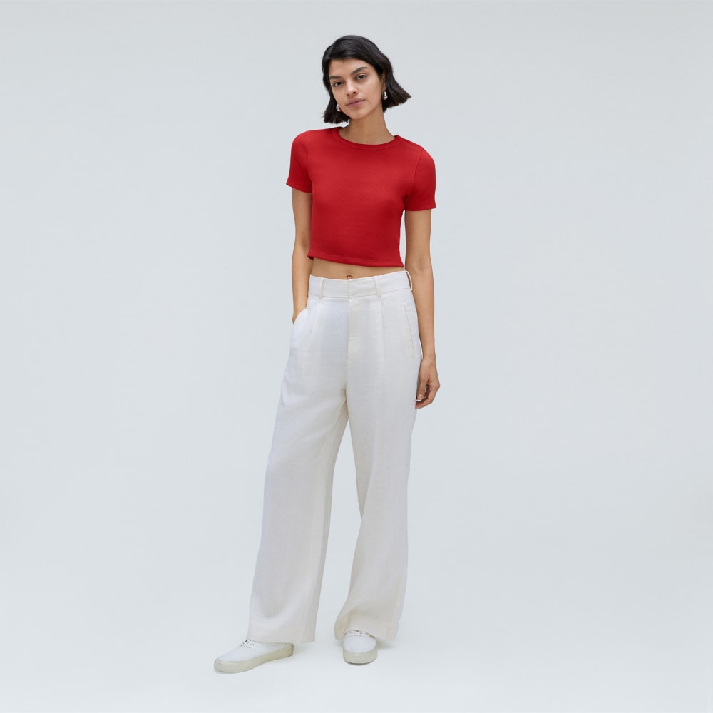 The ’90s Rib Tee | Ruby