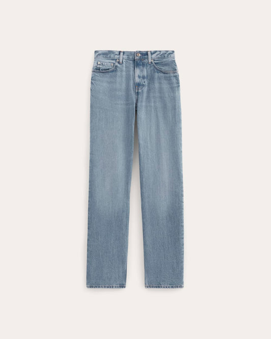 The '90s Loose Straight Jean | Light Indigo