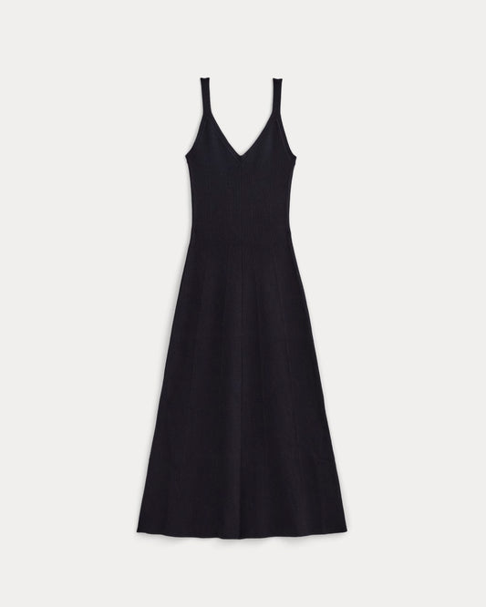 The Fine Knit Cami Dress | Navy