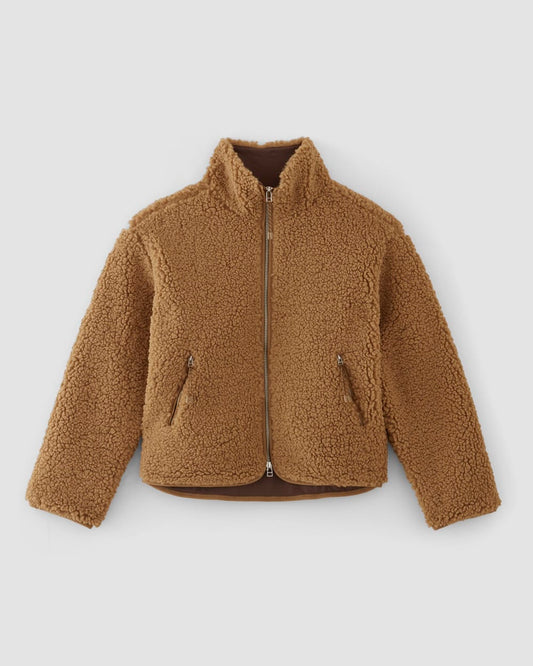 The ReNew Fleece Full Zip | Toasted Coconut