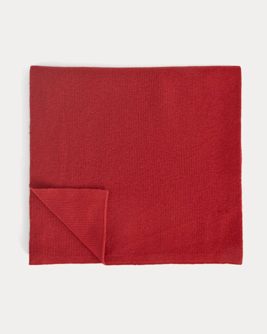 The Cabin Scarf | Berry Red