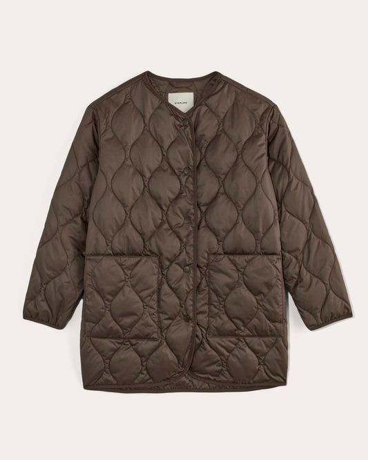 The Quilted Liner | Earth Brown