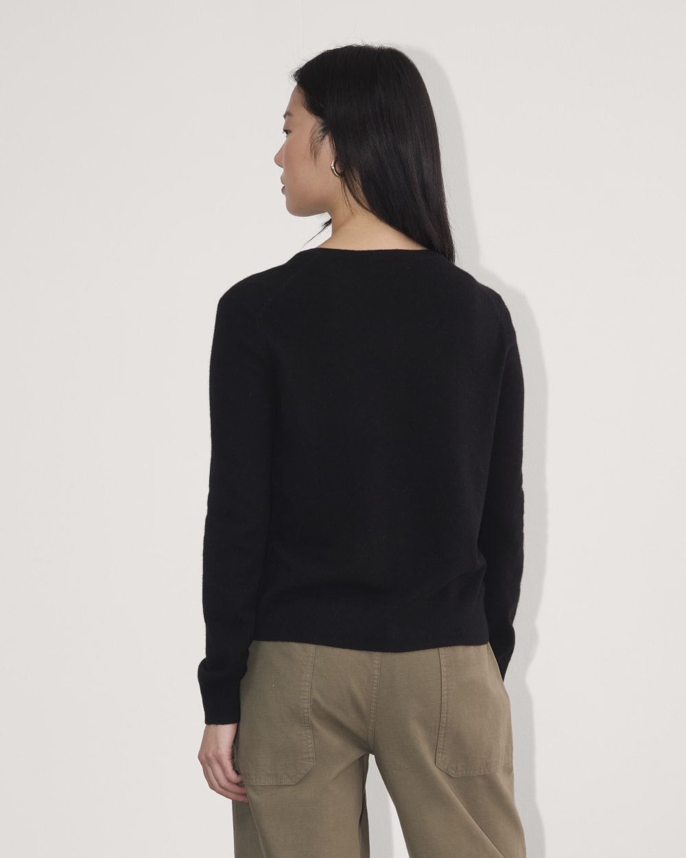 The Classic Cardigan in Cashmere | Black