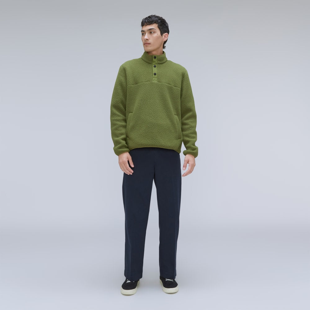 The ReNew Fleece Pullover | Moss