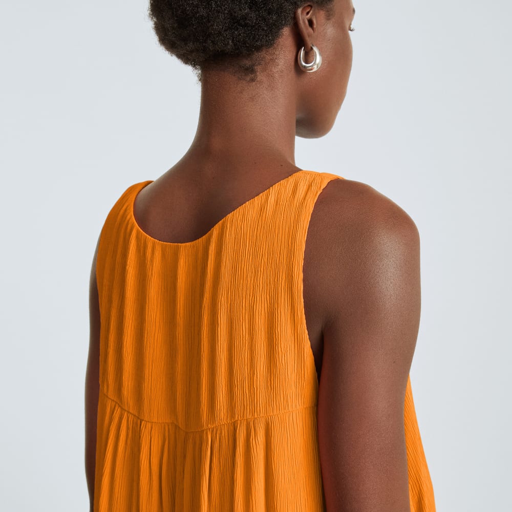 The Naia™ Ripple Tank Dress | Turmeric