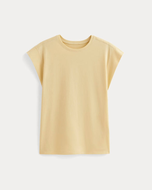 The Muscle Tee in Essential Cotton | Banana Crepe