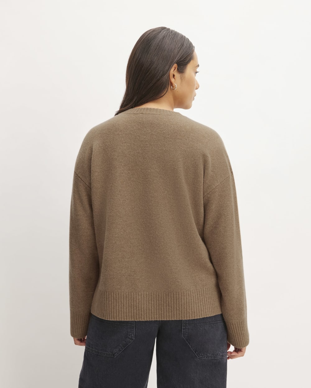 The Good Merino Wool Crewneck Sweater | Praline