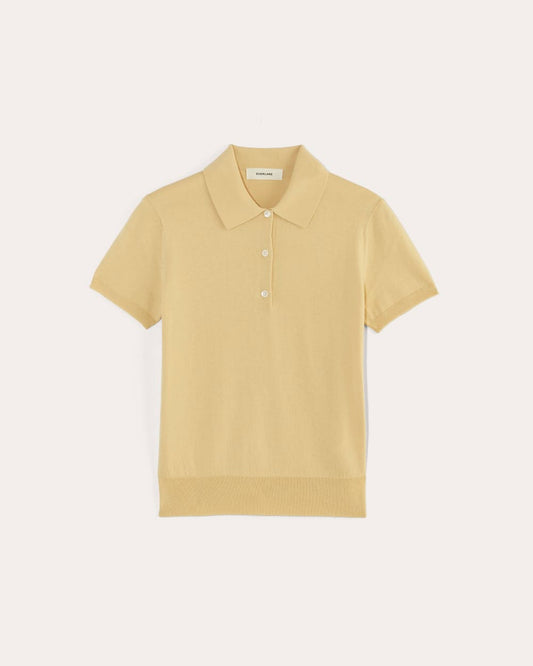 The Polo in Cotton Cashmere | Parsnip