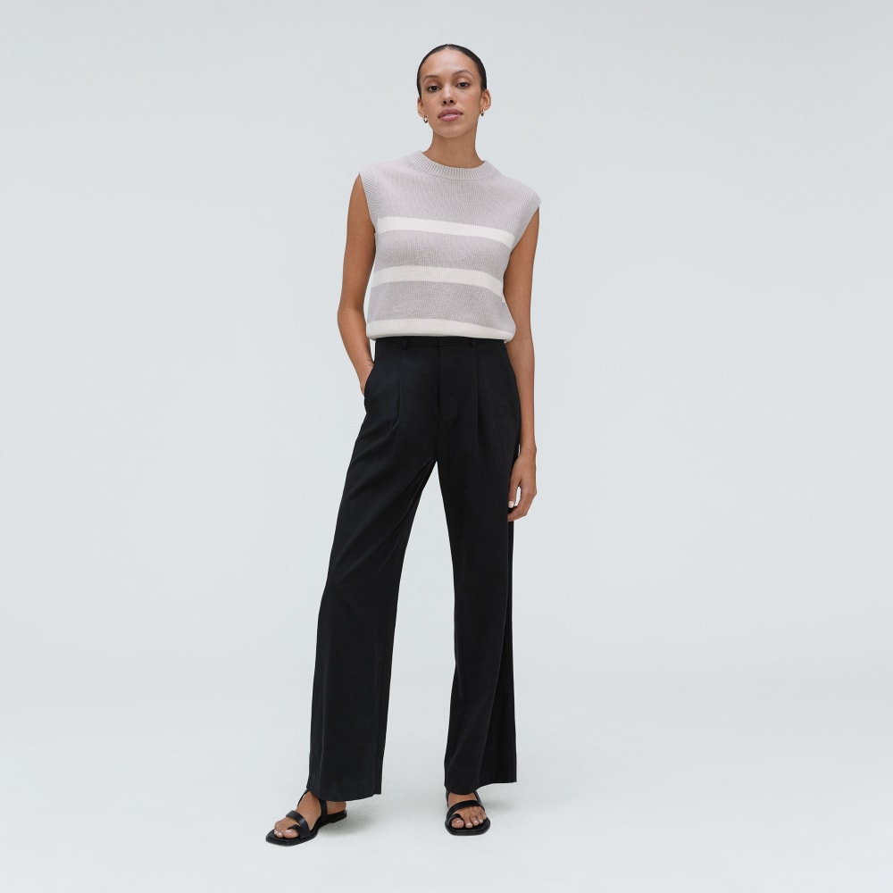 The Cotton Summer Sweater Tank | Moonlight Cloud / Canvas