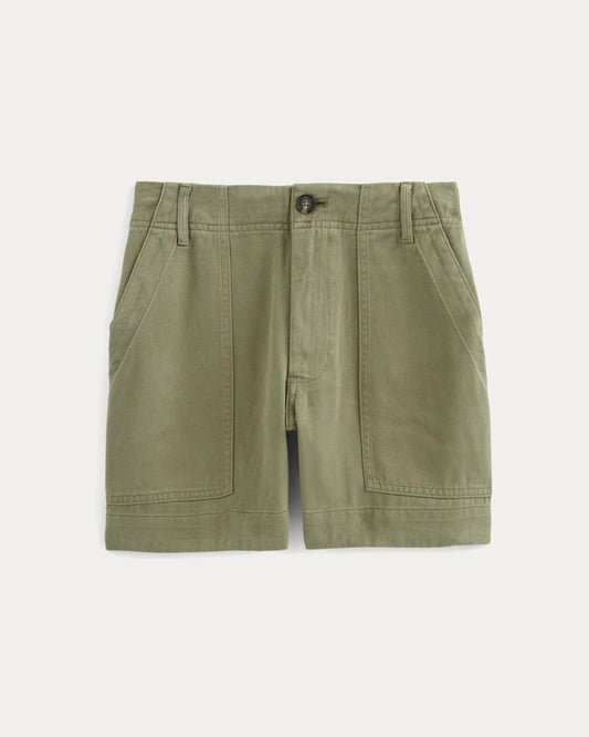 The Utility Short in Buttersoft | Lichen Green