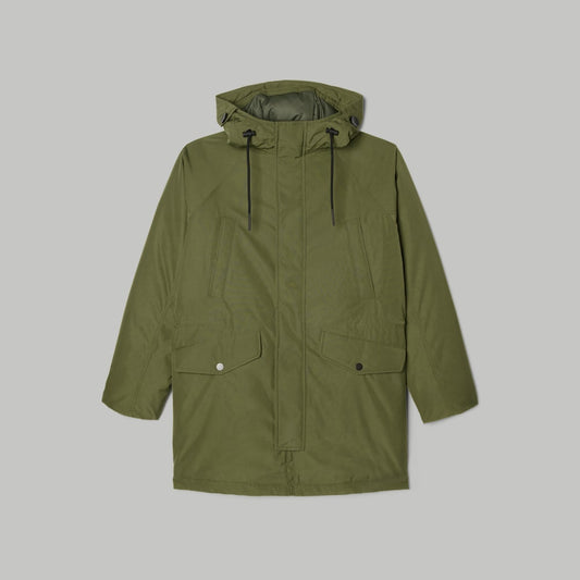 The ReNew Long Parka | Moss