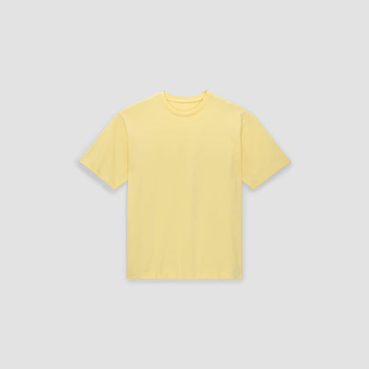 The Premium-Weight Relaxed Crew | Uniform | Pale Yellow