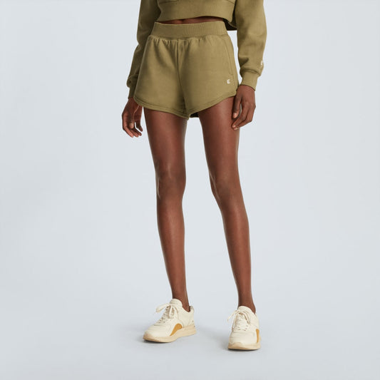 The Track Sweatshort | Fennel Seed