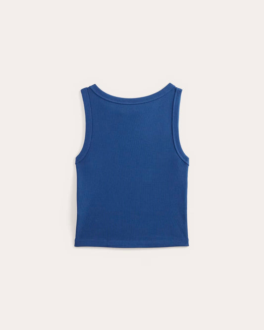 The Selfie Boatneck Tank | Bright Cobalt