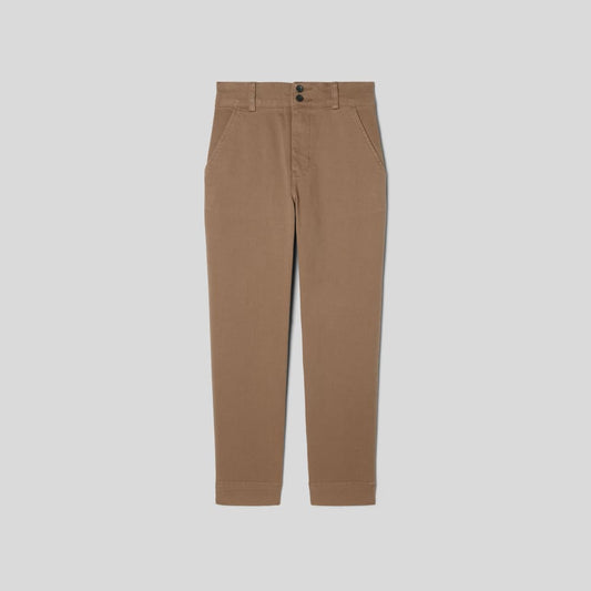 The Organic Straight-Leg Pant | Toasted Coconut