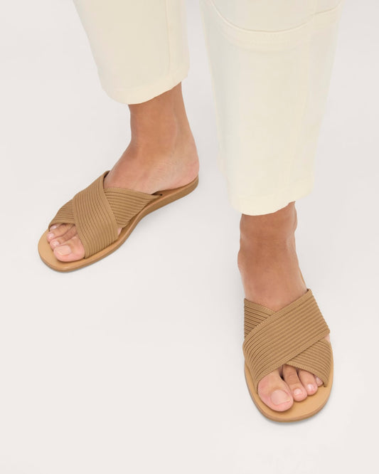 The Day Crossover Sandal | Caramel